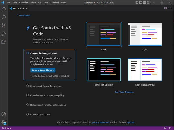 Visual Studio Code Windows7